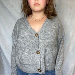 Gray Cardigan